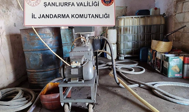 Şanlıurfa’da Dev Operasyon! Binlerce Litre Kaçak Mazot Ele Geçirildi