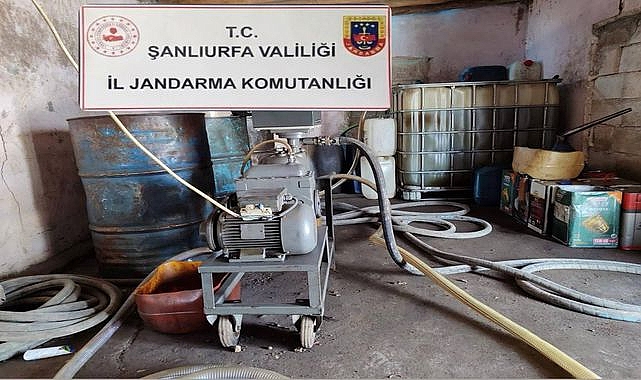 Şanlıurfa’da Dev Operasyon! Binlerce Litre Kaçak Mazot Ele Geçirildi