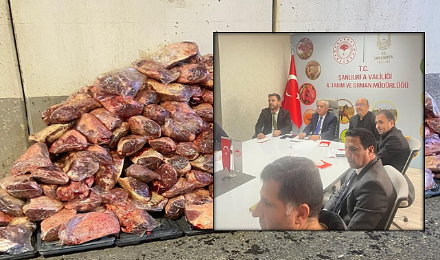 Şanlıurfa'da Kaçak Etle Mücadele İçin Kritik Toplantı