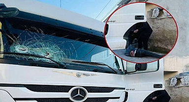 Şanlıurfa'da Nefes Kesen TIR Kaçırma! Polis Havaya Ateş Açtı