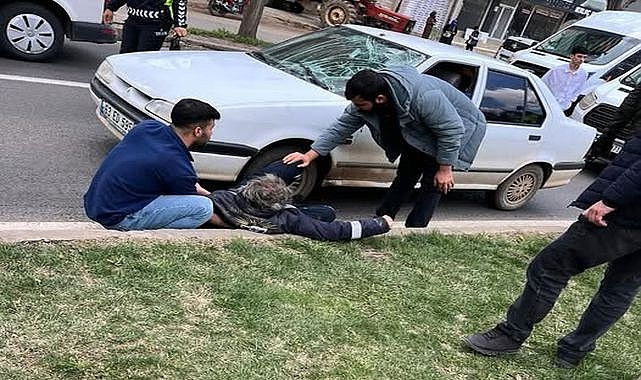 Şanlıurfa'da Otomobil Yayaya Çarptı Durumu Ağır!
