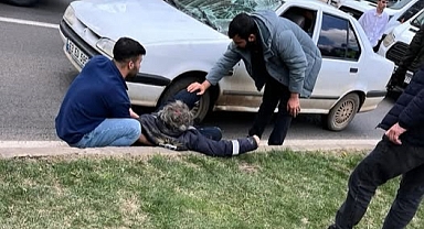 Şanlıurfa'da Otomobil Yayaya Çarptı Durumu Ağır!
