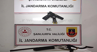 Şanlıurfa’da Yasa Dışı Silah Bulunduran 3 Kişi Adli İşleme Tabi Tutuldu!
