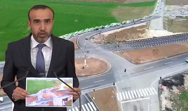 Vekil Ferit Şenyaşar, Günlerdir Tartışılan Kavşağı Meclise Taşıdı!