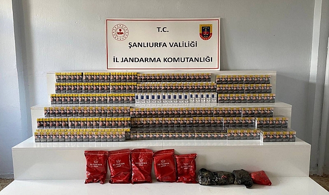Viranşehir’de Jandarma Operasyonu Tonlarca Kaçak Ürün Ele Geçirildi!