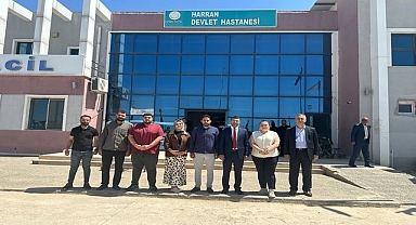 Harran Devlet Hastanesi’nde İnceleme Yeni Hastane Çalışmaları Yerinde Değerlendirildi