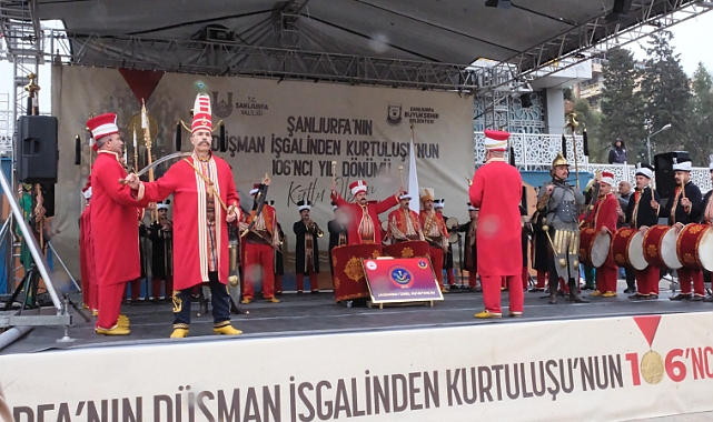 Şanlıurfa’da 106 Yıllık Gurur Kurtuluş Coşkusu Sokaklara Taştı!