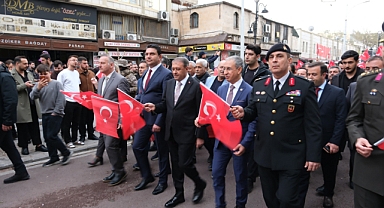Şanlıurfa’da 106 Yıllık Gurur Kurtuluş Coşkusu Sokaklara Taştı!