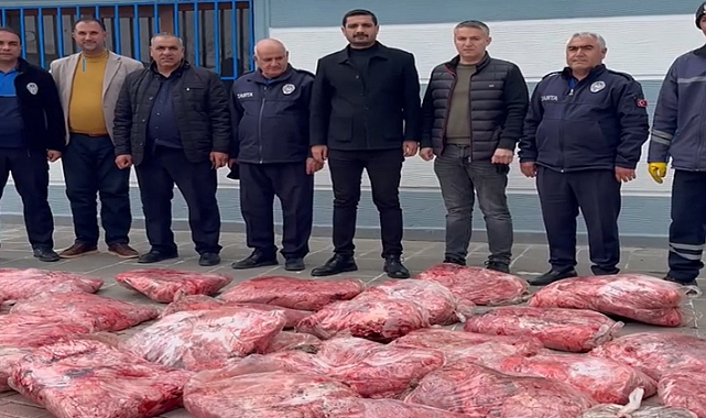Şanlıurfa'da Denetimlerde 2 Ton Kaçak Et Yakalandı