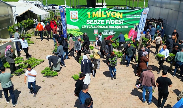 Şanlıurfa'da Dev Tarım Desteği 1 Milyon Fide Çiftçilere Dağıtıldı