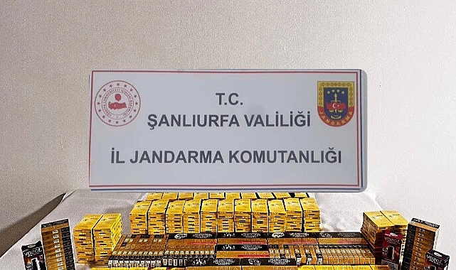 Şanlıurfa’da Kaçakçılara Büyük Darbe Binlerce Ürün Ele Geçirildi!