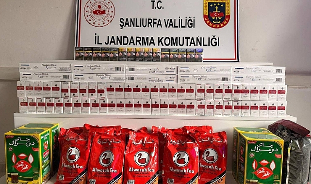 Şanlıurfa’da Kaçakçılara Büyük Darbe Binlerce Ürün Ele Geçirildi!