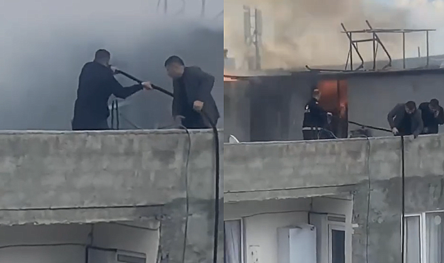 Şanlıurfa’da Korkutan Yangın Kısa Sürede Söndürüldü! Maddi Hasar Meydana Geldi