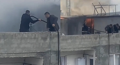 Şanlıurfa’da Korkutan Yangın Kısa Sürede Söndürüldü! Maddi Hasar Meydana Geldi