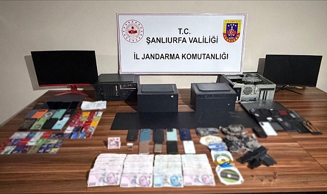 Şanlıurfa’da Siber Dolandırıcılık Çetesi Çökertildi 14 Gözaltı!
