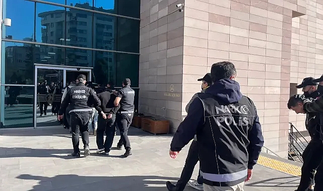 Şanlıurfa Dahil 6 İlde Narkotik Operasyonu 20 Şüpheli Gözaltında!