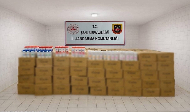 Urfa’da Dev Operasyon 1,2 Milyonluk Sahte Ürün Ele Geçirildi!
